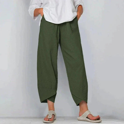 Kaorina Wide Leg Casual Summer Trousers