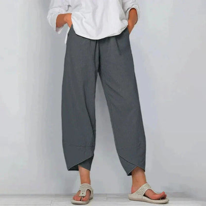 Kaorina Wide Leg Casual Summer Trousers