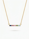 Odette Women's Custom Birthstone Gold Necklace
