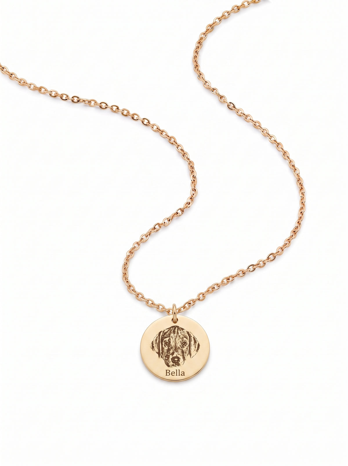 Cordelia Pet Portrait Necklace