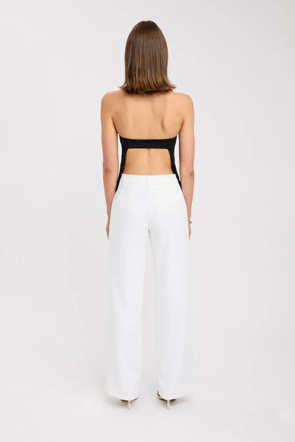 Vaela High Neck Halter Ladies Summer Top