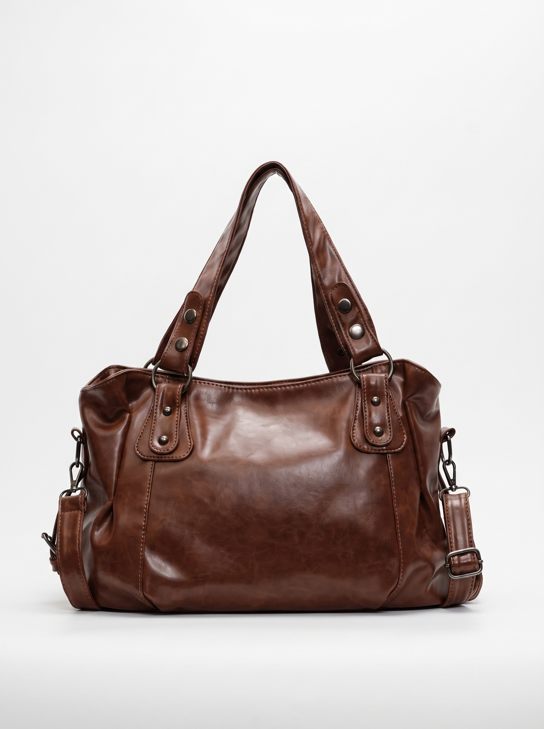 Lorna Women's Vegan Leather Crossbody Bag, Multi-Pocket Shoulder Bag