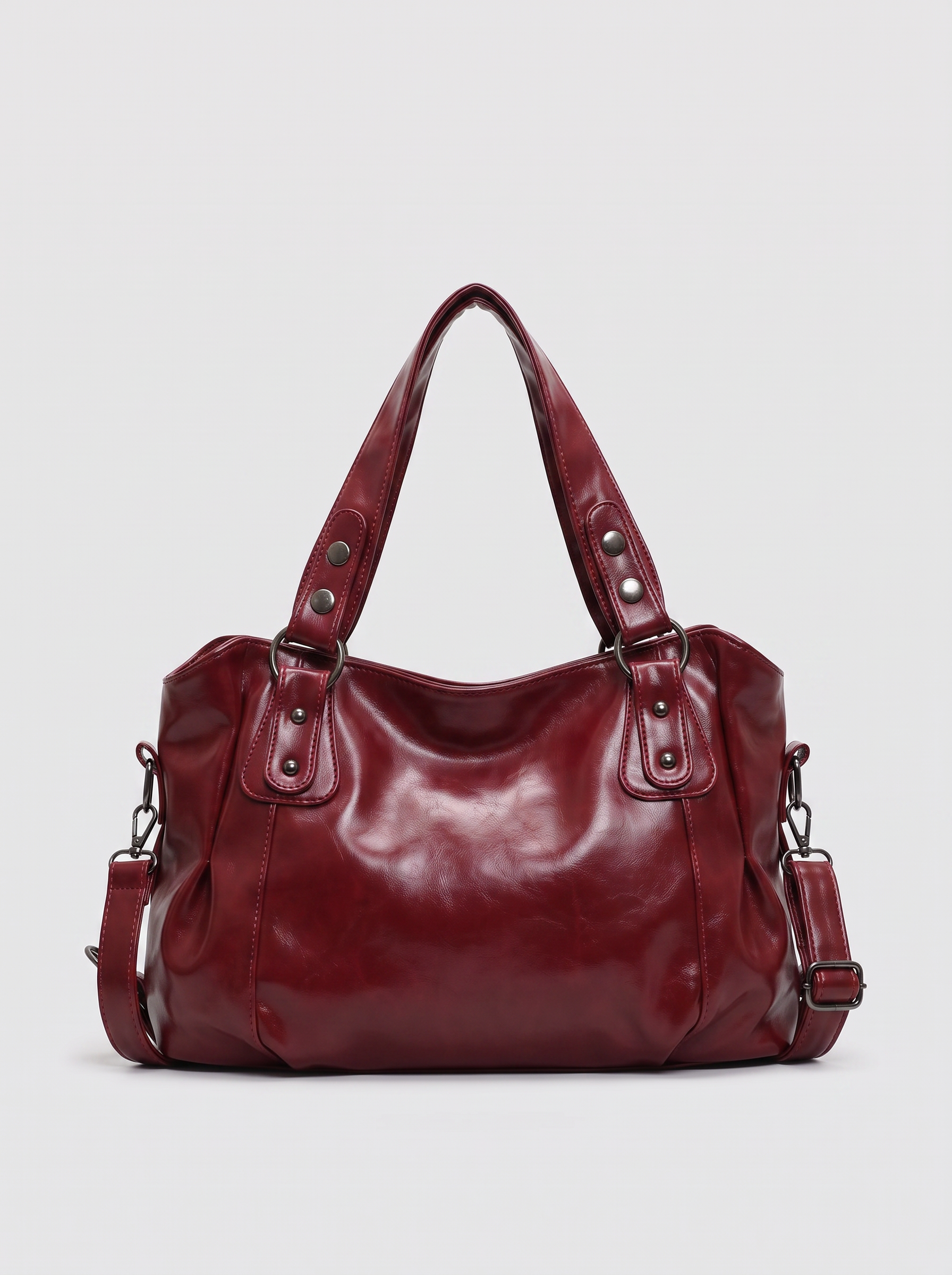 Lorna Women's Vegan Leather Crossbody Bag, Multi-Pocket Shoulder Bag