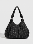 Beatrice Women's Vintage Polka Dot Hobo Bag, Large Shoulder Bag