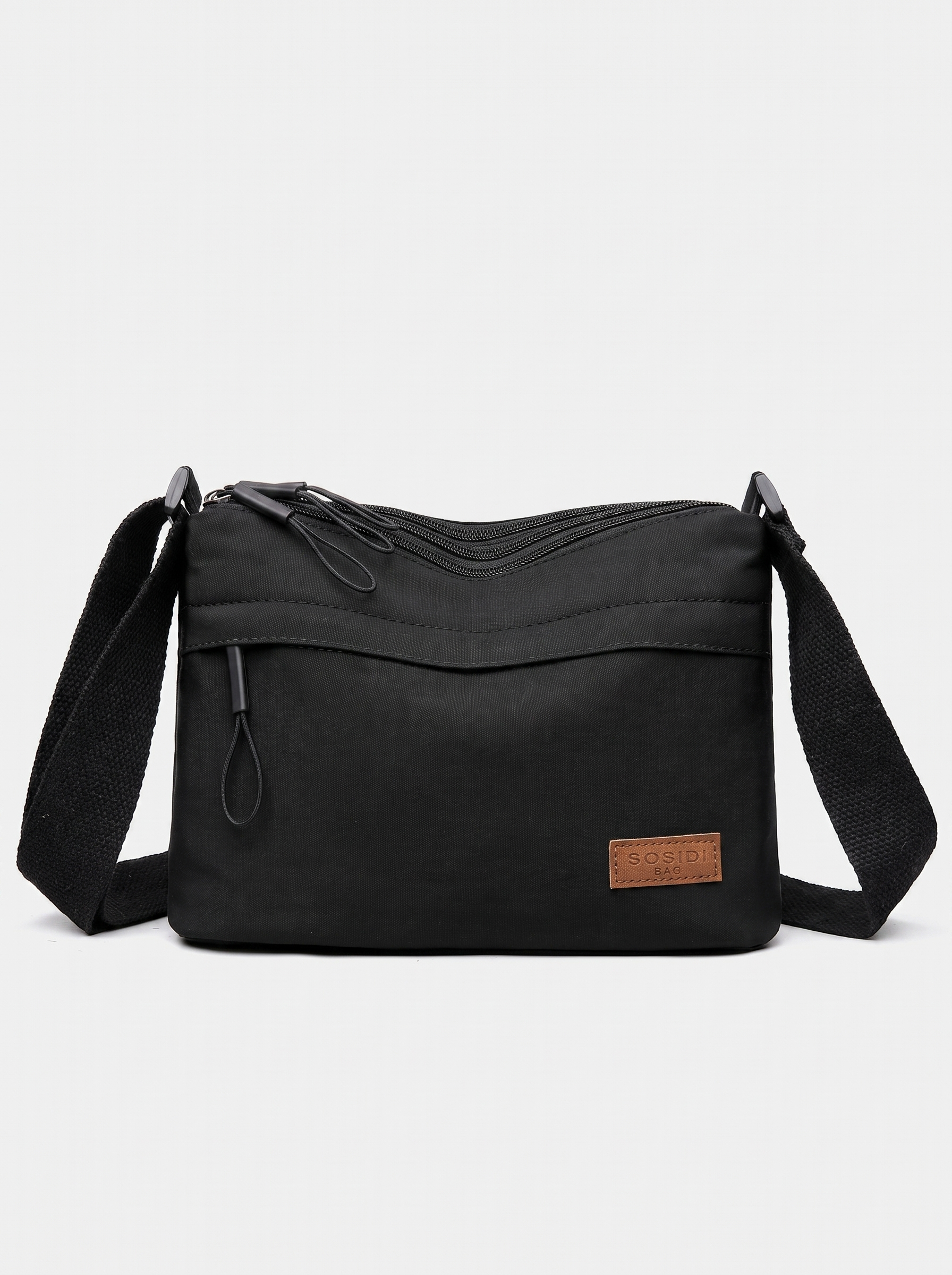 Anwen Women's Canvas Crossbody Bag, Multi-Pocket Shoulder Bag