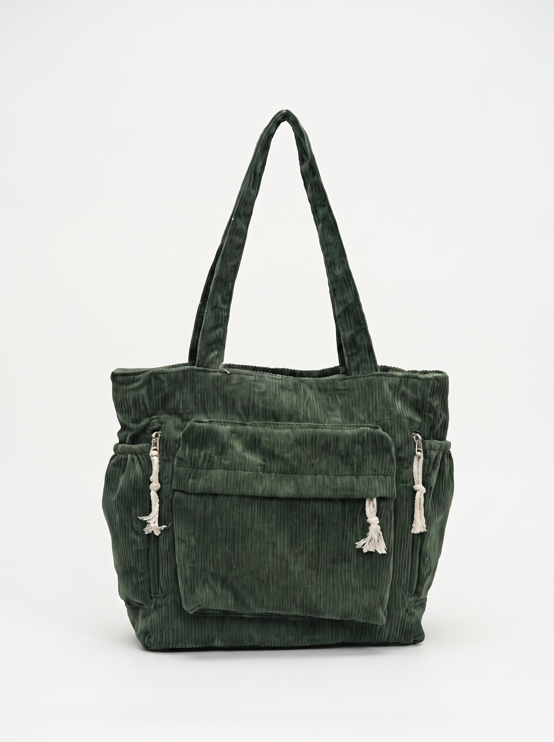 Cecily Women's Corduroy Tote Bag, Large Autumn Shoulder Bag