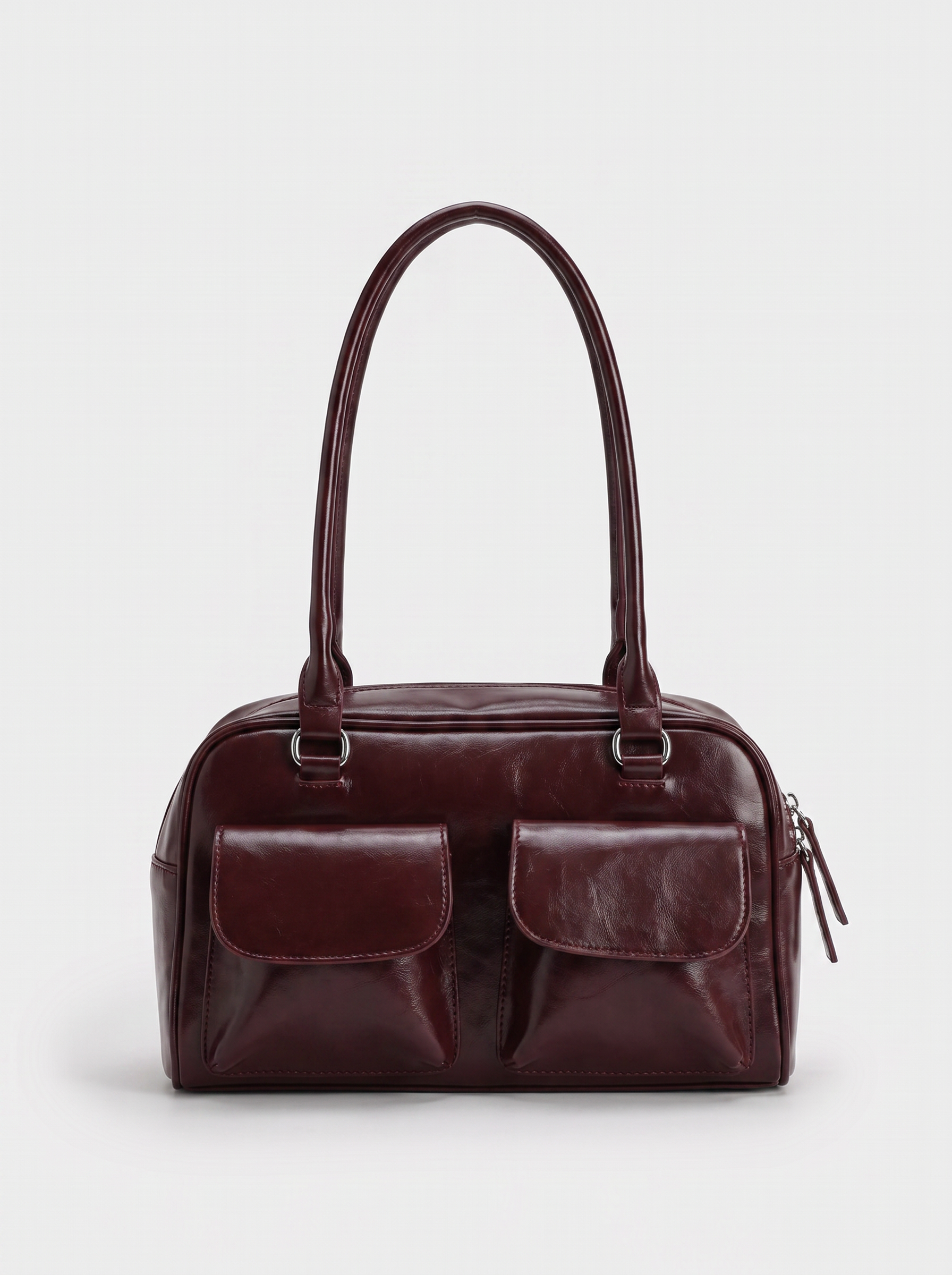 Elswyth Women's Faux Leather Tote Bag, Vintage Shoulder Bag