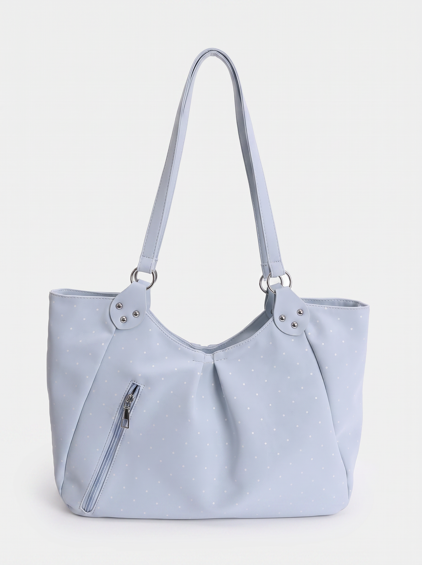 Brighid Women's Polka Dot Tote Bag, Vintage Shoulder Bag