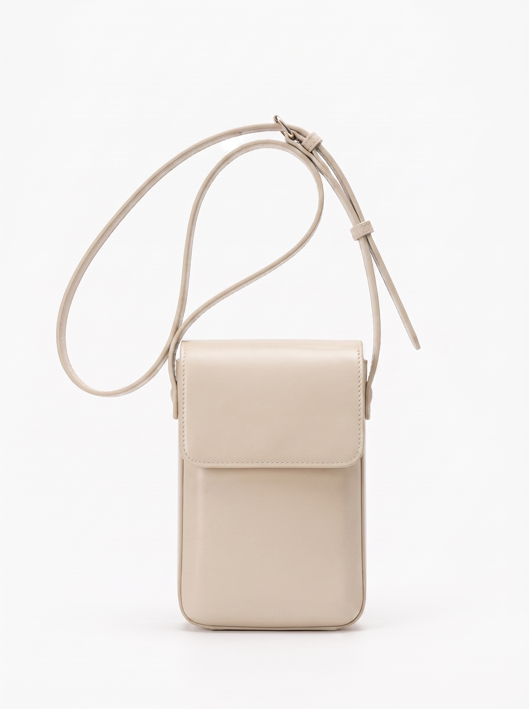 Marnie Women's Mini Faux Leather Crossbody Bag, Vintage Flap Satchel