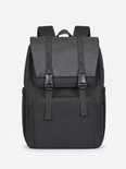 Rhoslyn Women's Water-Resistant Nylon Laptop Backpack, Work Travel Bag - Black