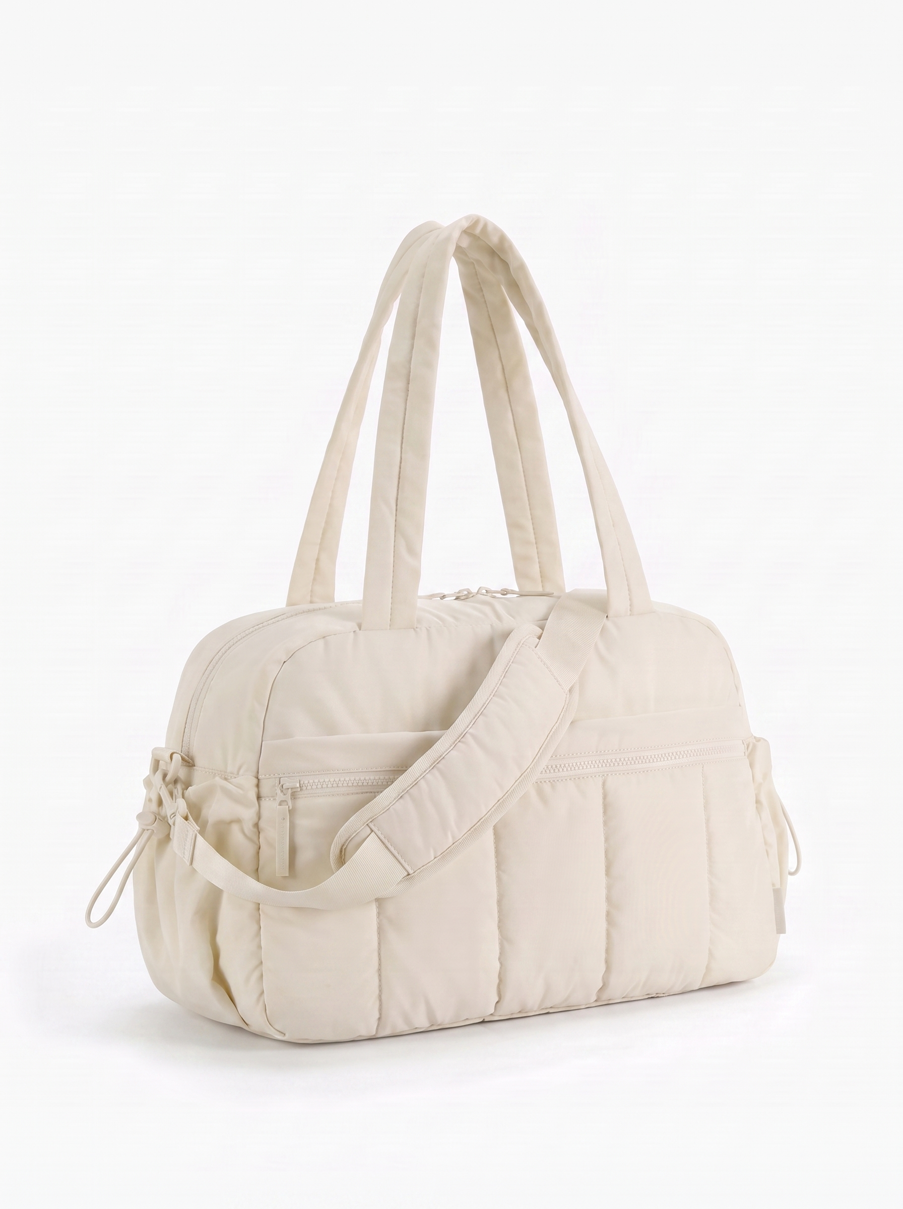 Roswyn Women's Waterproof Nylon Duffle Bag, Multi-Pocket Travel Tote