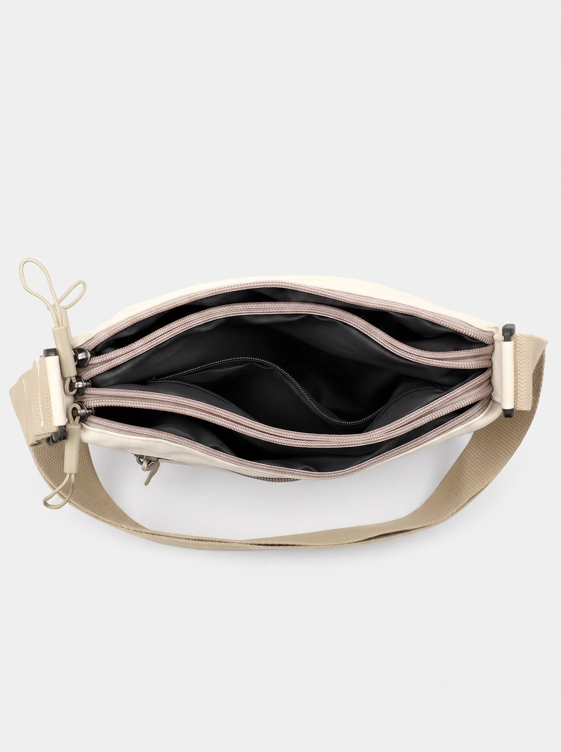Anwen Women's Canvas Crossbody Bag, Multi-Pocket Shoulder Bag