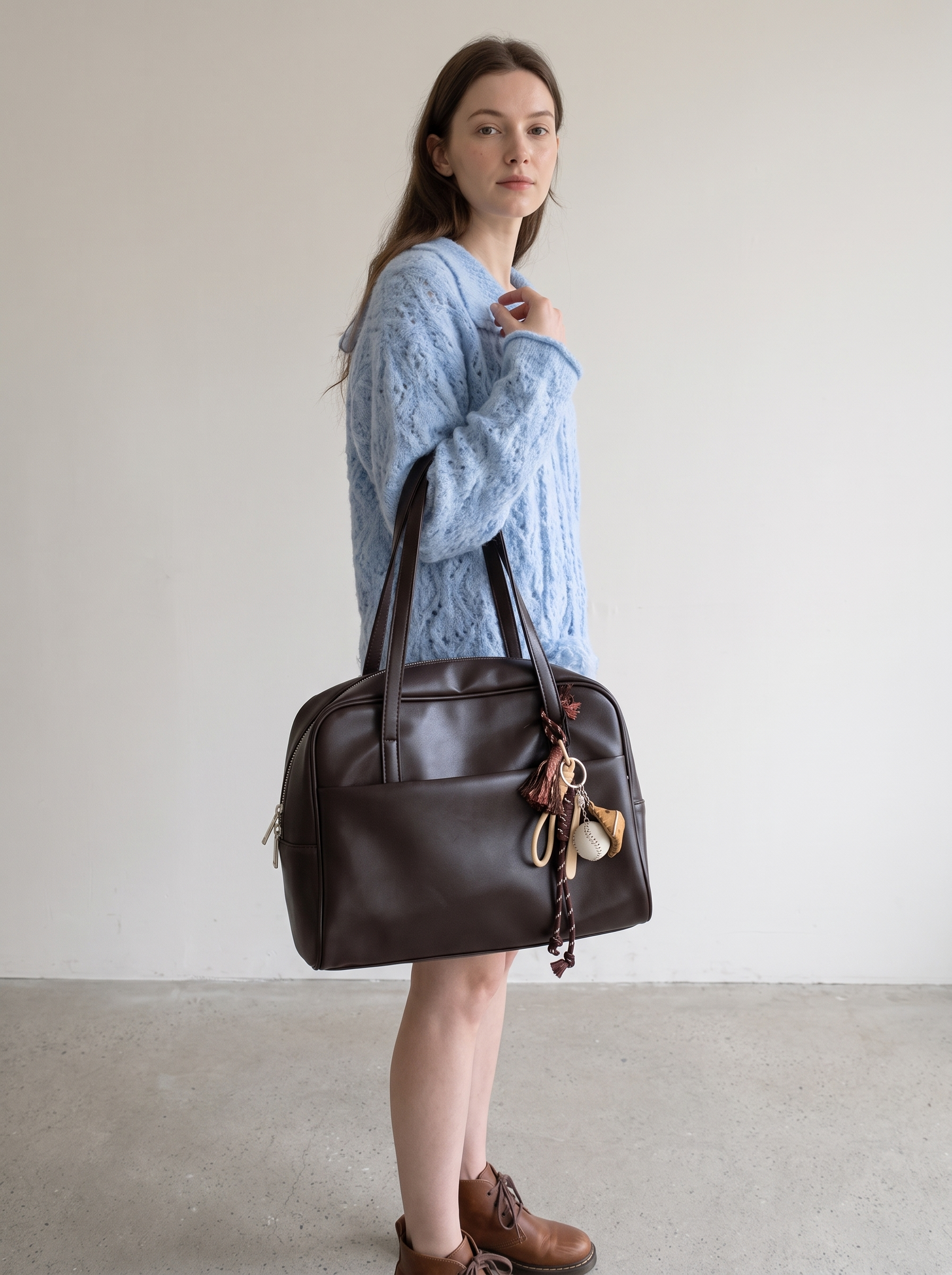 Davina Women's Vintage Tote Bag, Large Shoulder Bag