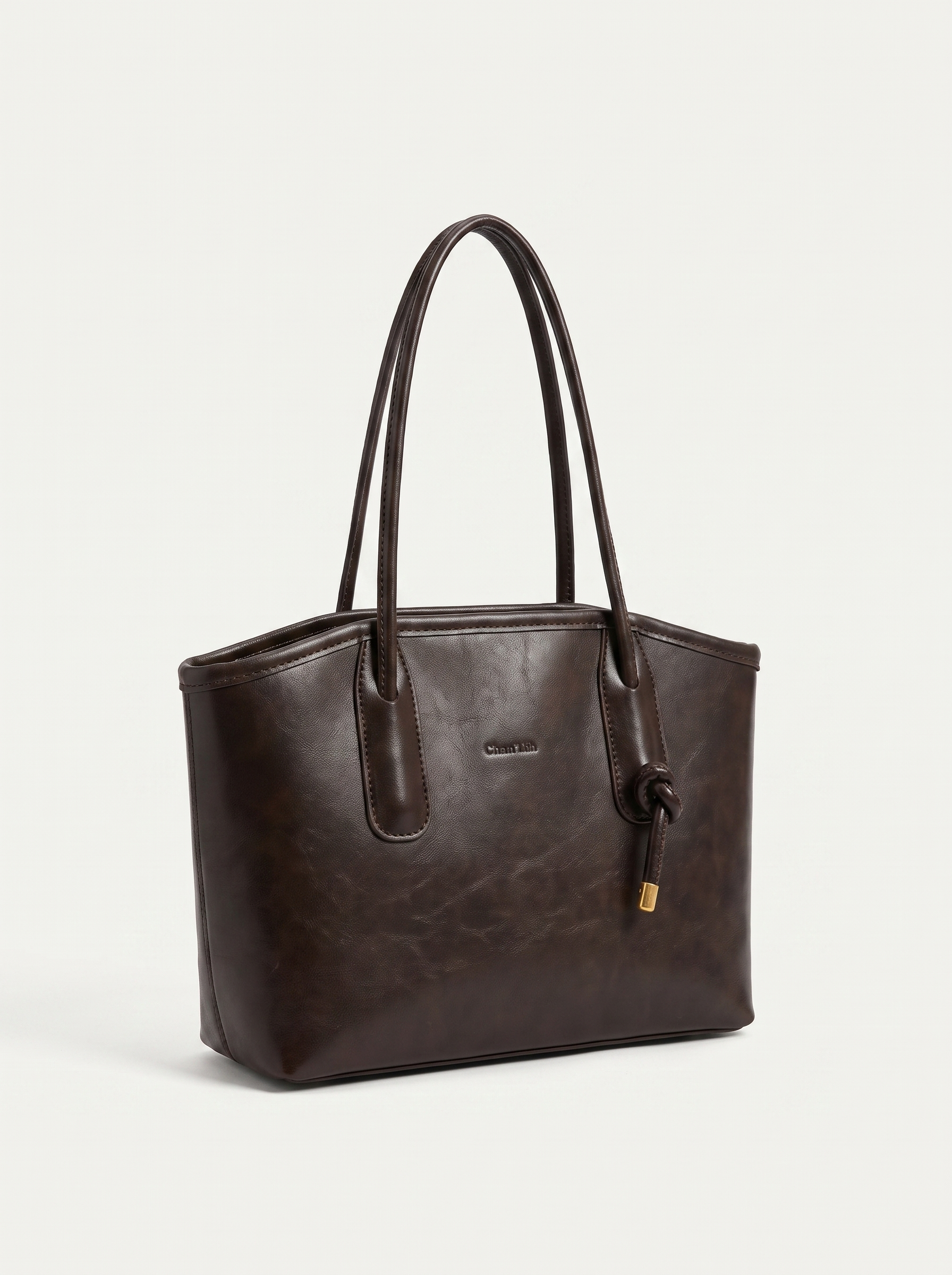 Iona Women's Faux Leather Tote Bag, Y2K Winter Shoulder Bag