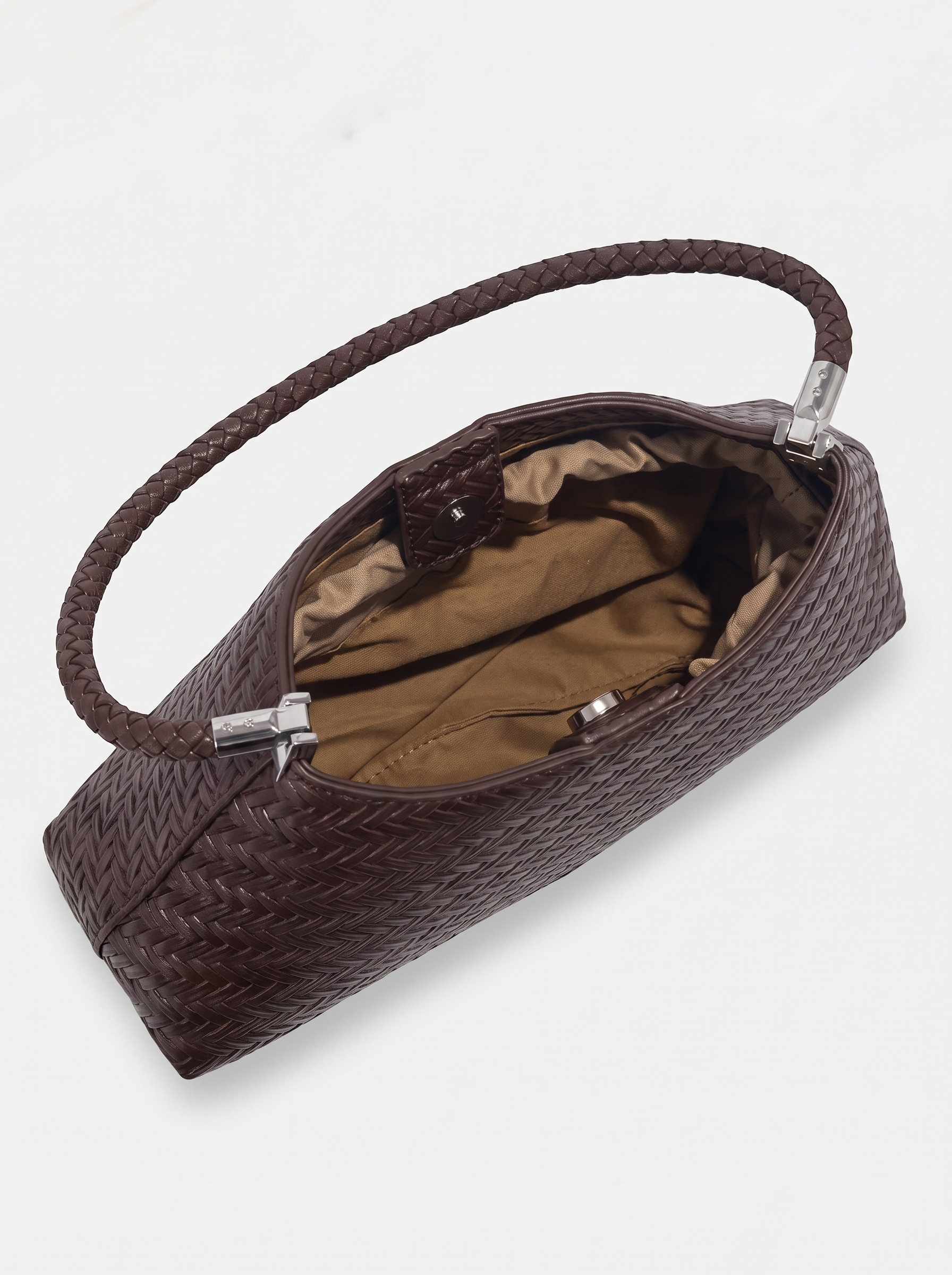 Sioned Women's Boho Woven Shoulder Bag, Natural Fibre Hobo Bag
