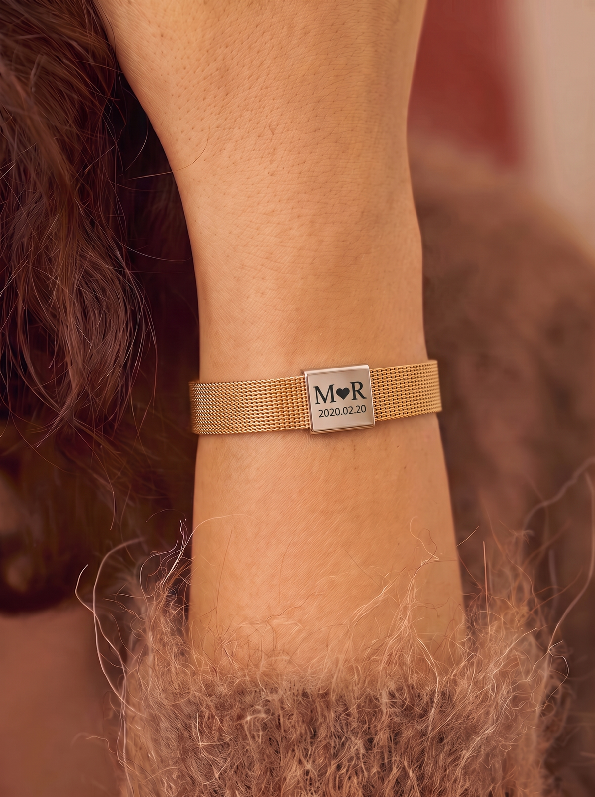 Penelope Unisex Custom Love Promise Bracelet