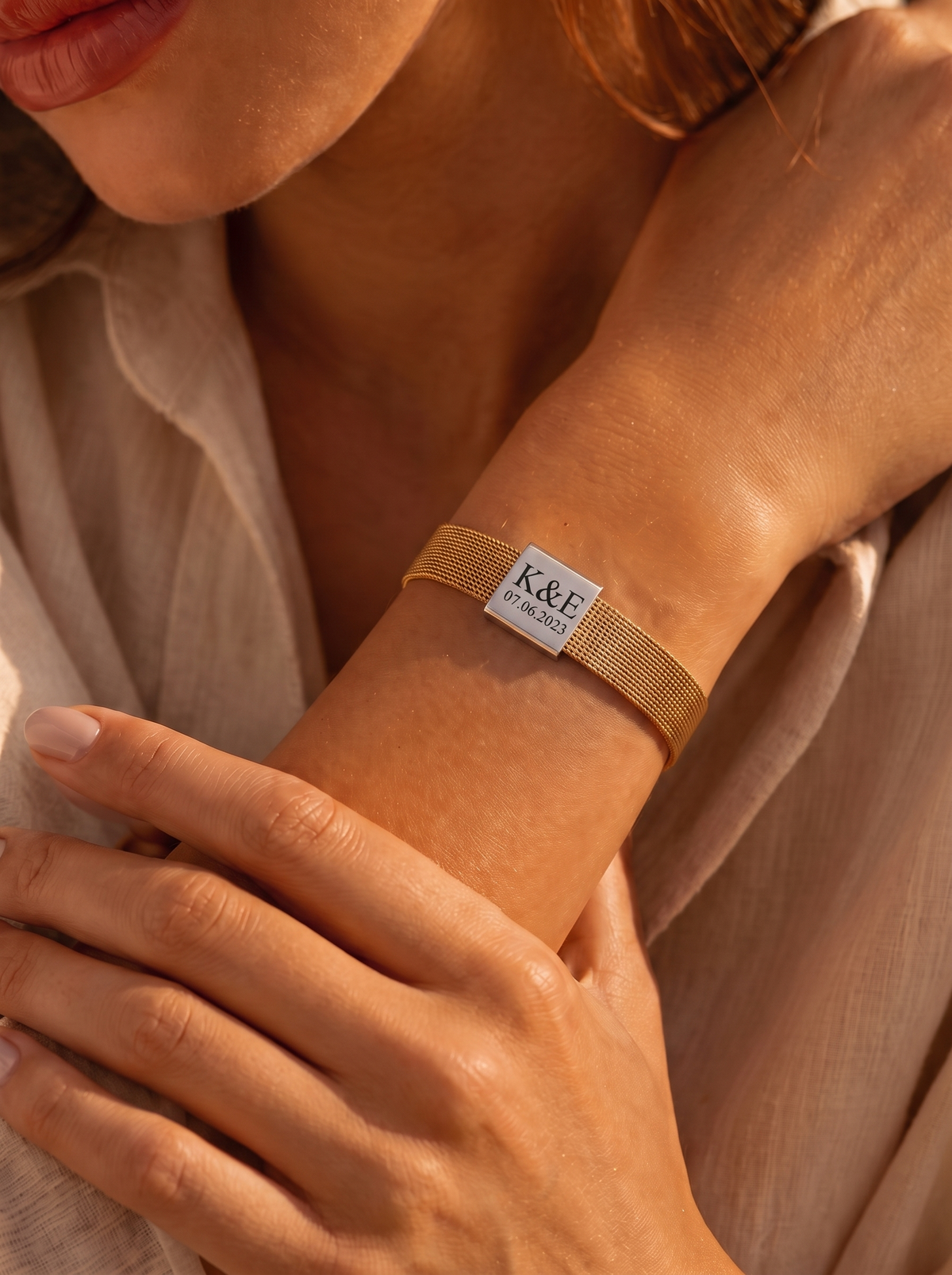 Penelope Unisex Custom Love Promise Bracelet
