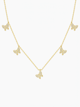 Paloma Women's Dainty Butterfly Necklace