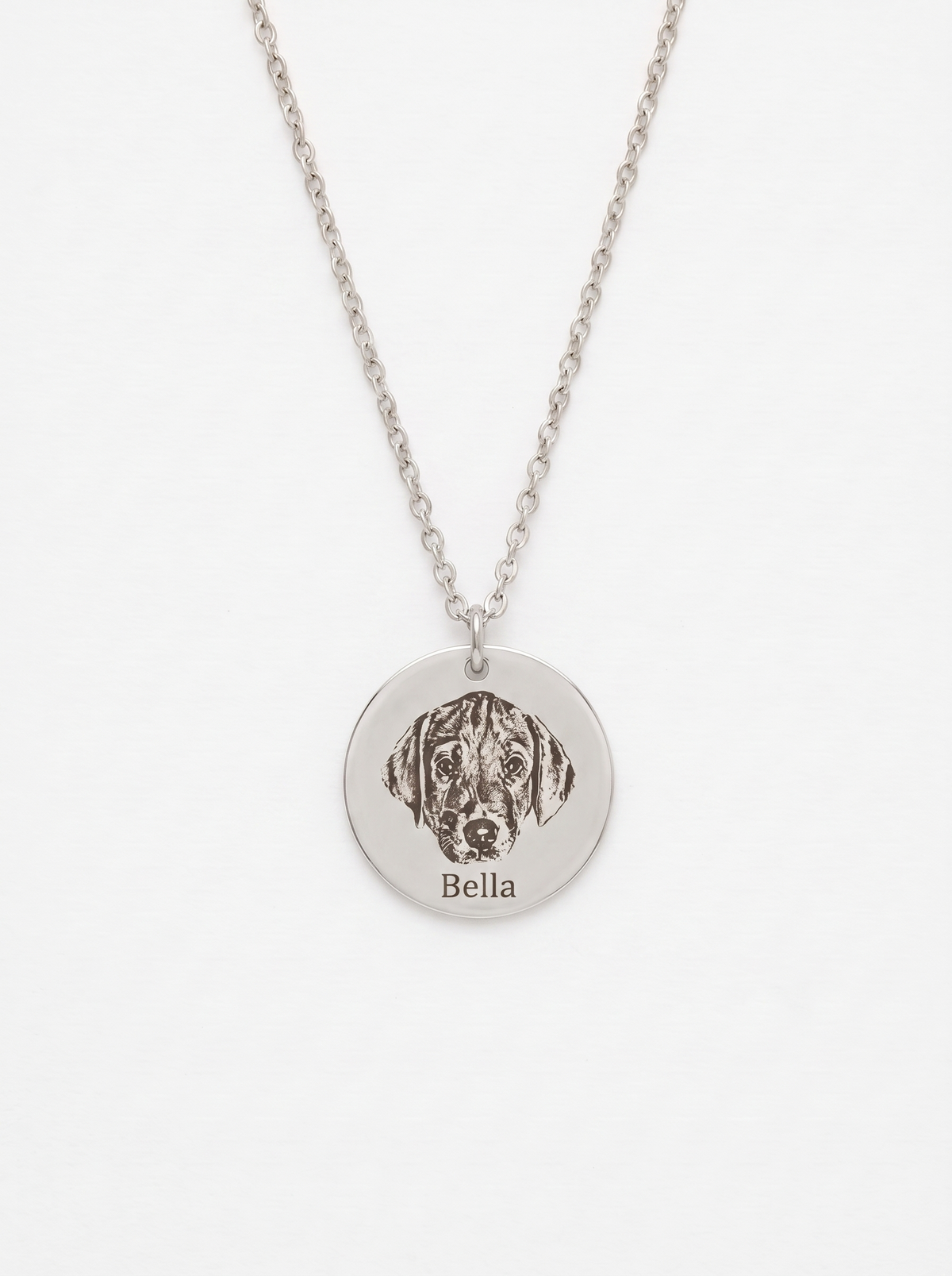 Cordelia Pet Portrait Necklace