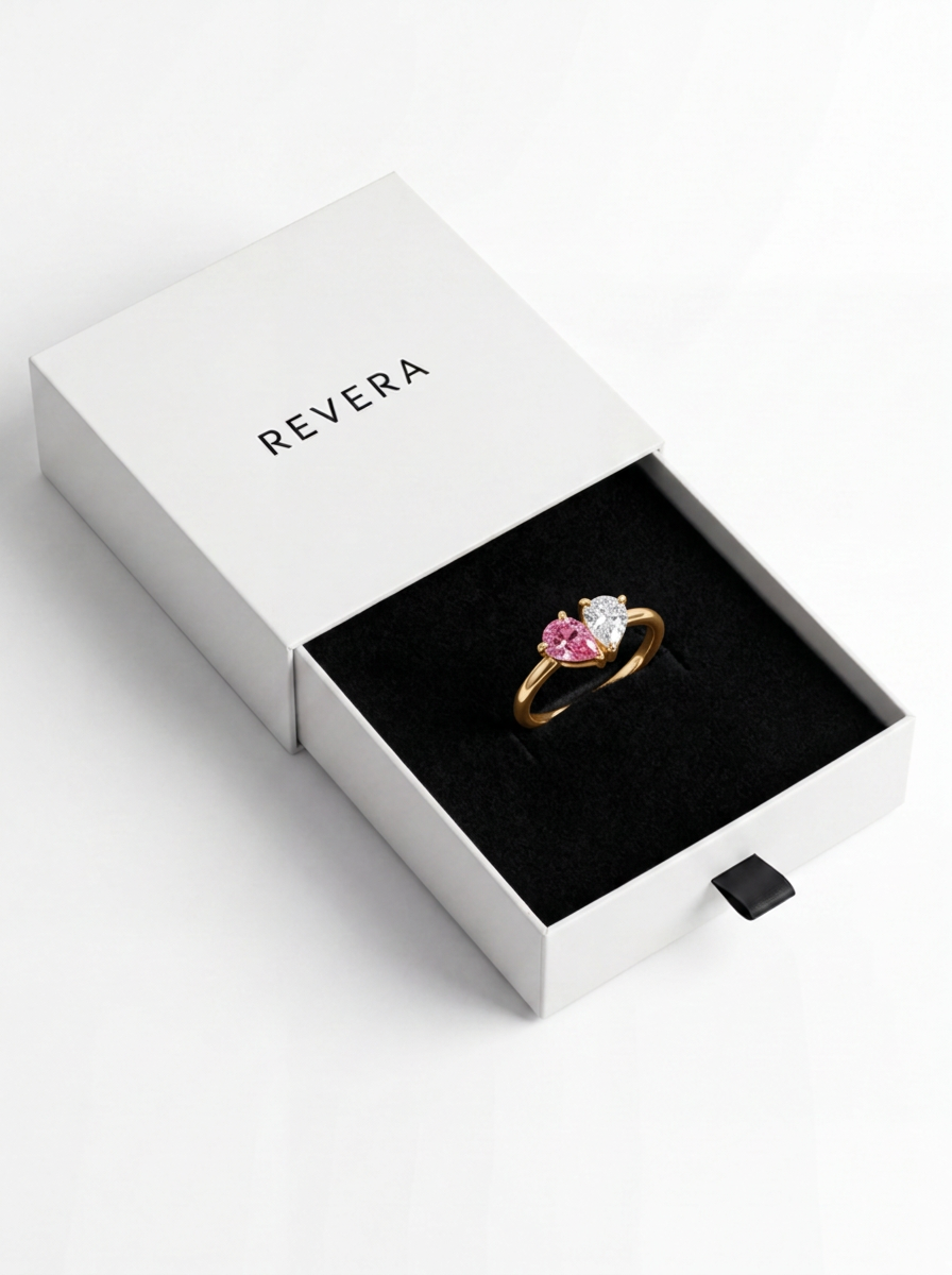 Luciana Women's Custom Birthstone Promise Ring