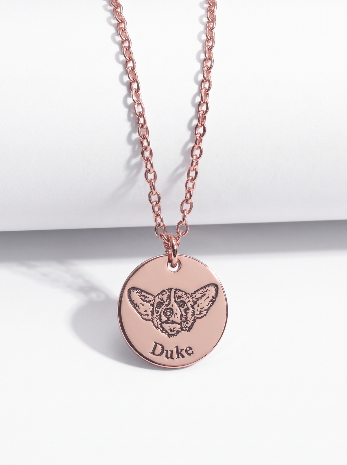 Cordelia Pet Portrait Necklace