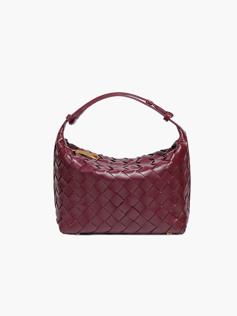 Winifreda Women's Woven Mini Shoulder Bag, Structured Handbag