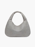 Florrie Women's Woven Faux Suede Hobo Bag, Oversized Shoulder Bag