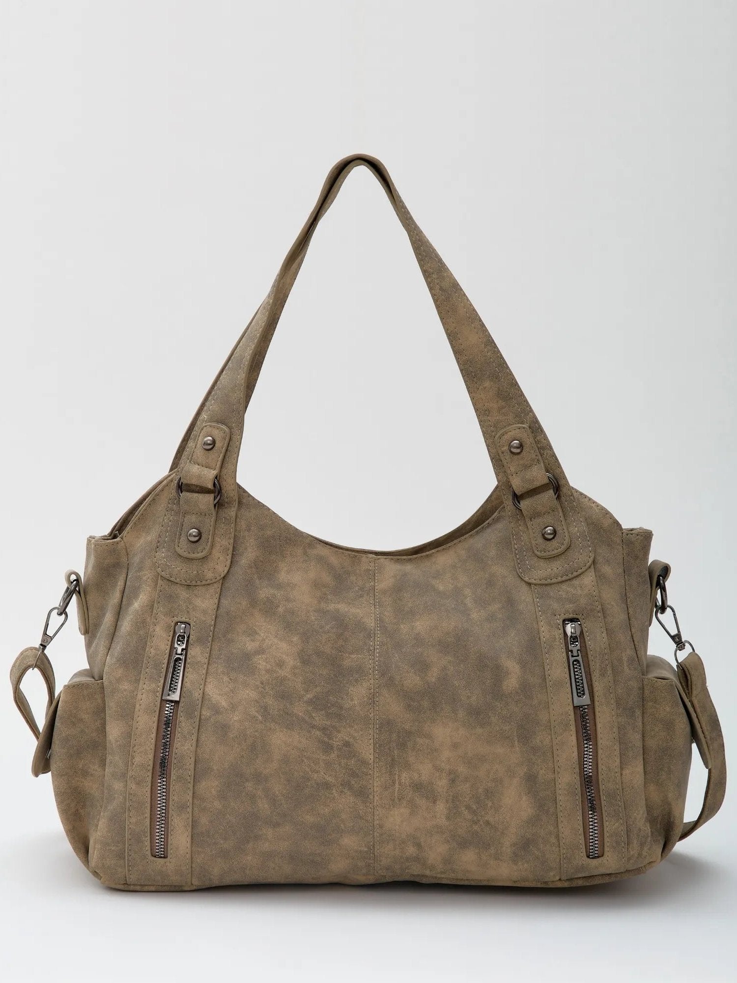 Isolde Women's Large Shoulder Bag, Multi-Pocket Crossbody Bag