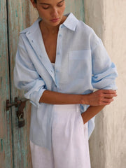Valeska Relaxed Button Front Shirt