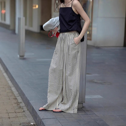 Harper Striped Wide Leg Women’s Pants