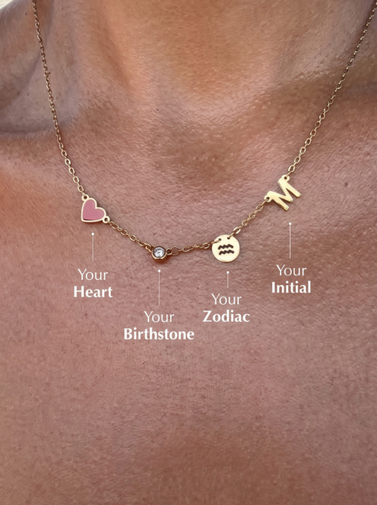 Céline Custom Charm Necklace