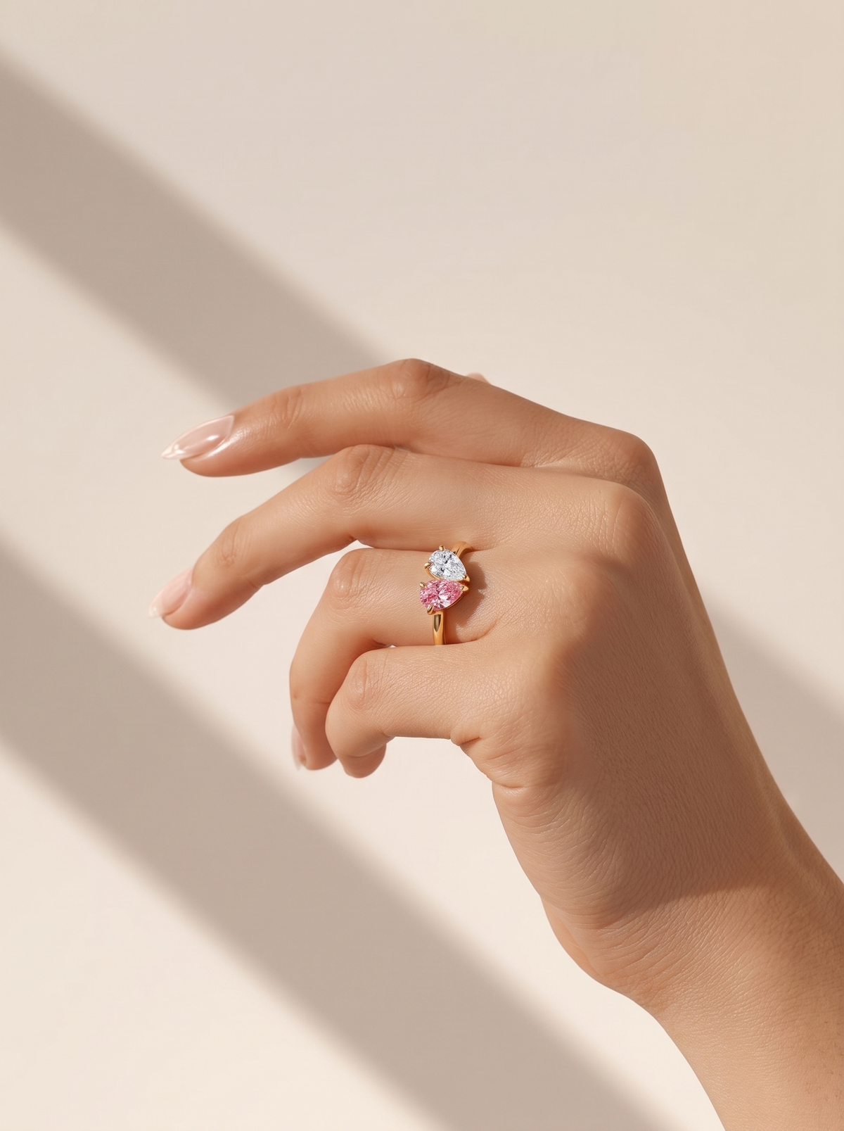 Luciana Women's Custom Birthstone Promise Ring